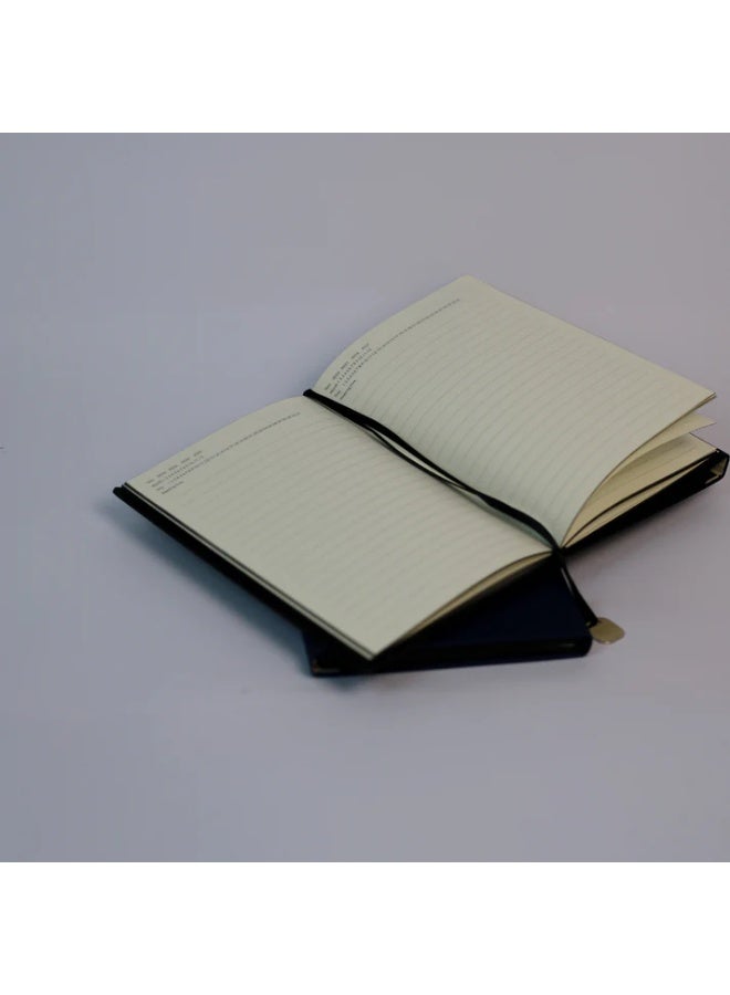 Premium Leather A5 Notebook – Elegant & Professional Design- Black Color- - Image 2